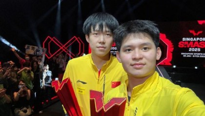乐鱼平台-国乒连续七站国际赛事无缘男双冠军，上次夺冠是林诗栋/王楚钦